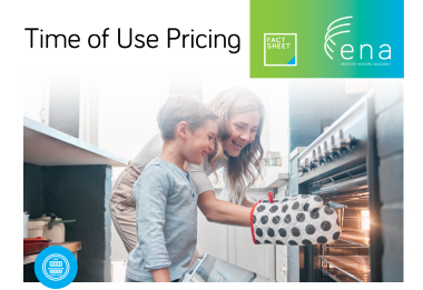 Time of use pricing factsheet image
